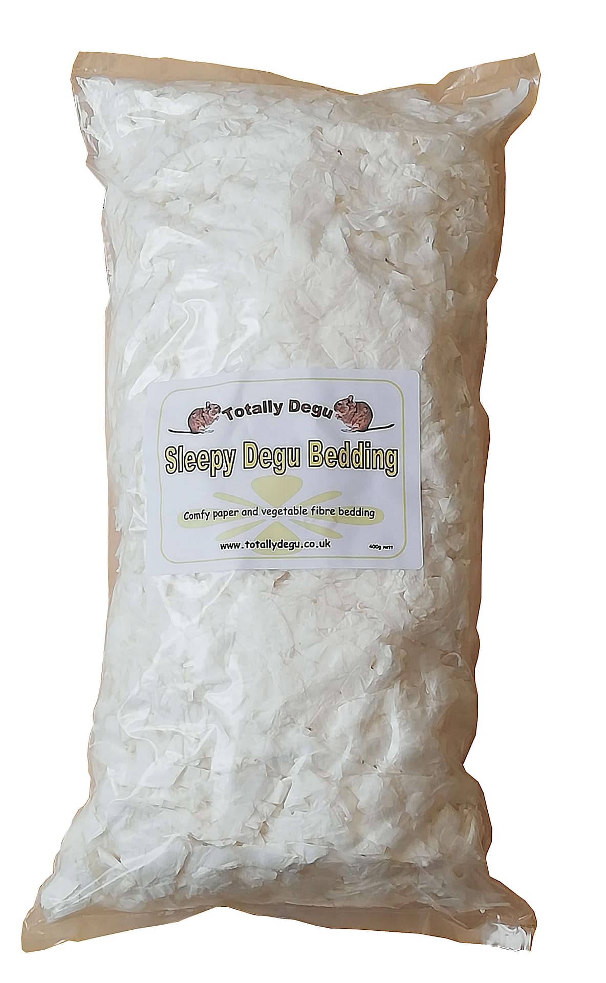 Totally Degu Sleepy Degu Bedding 400g Pack Totally Degu Fun stuff